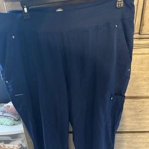 Womens yoga pants scrubs Healing hands XLT